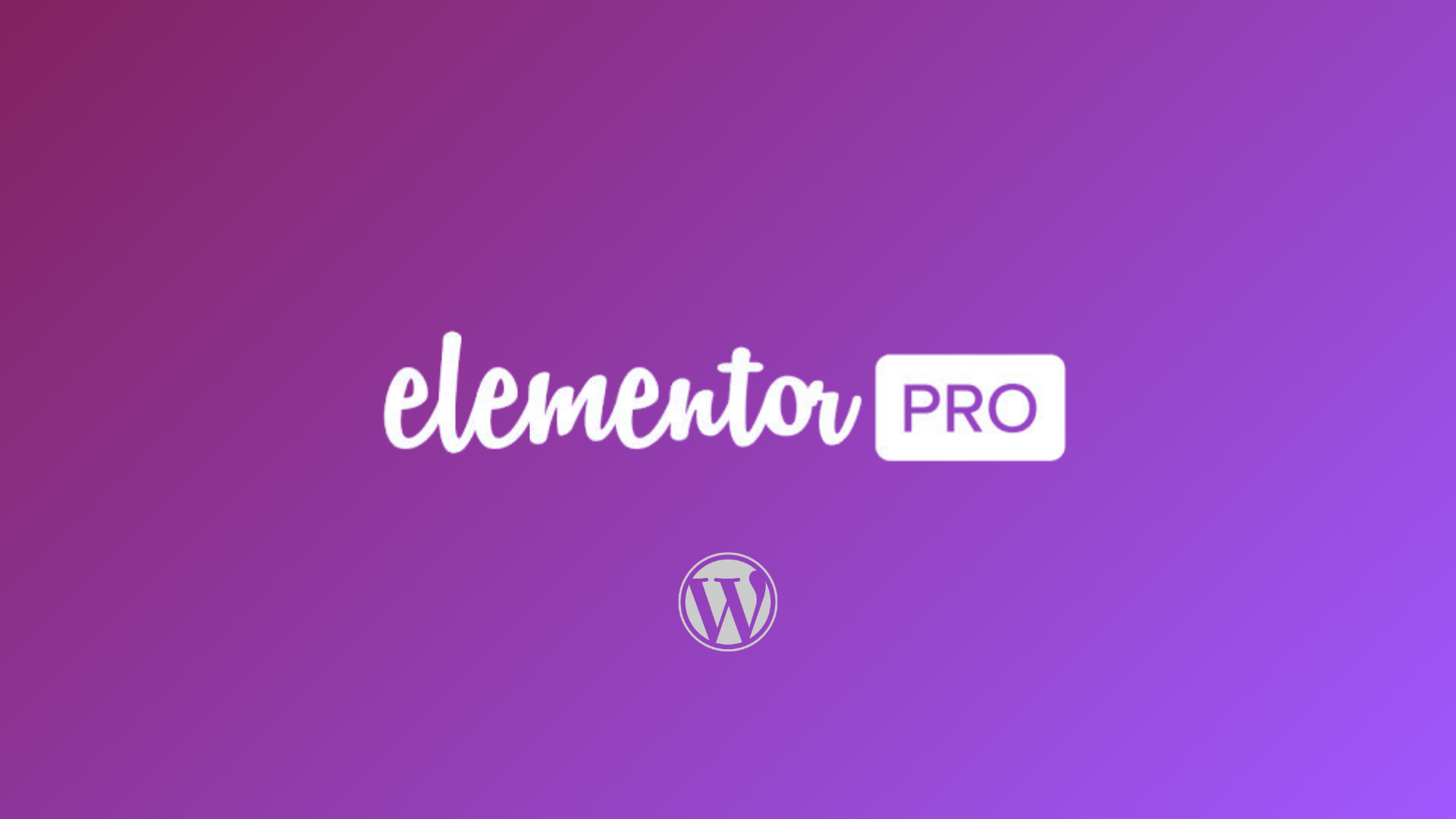 Design WordPress con Elementor Pro